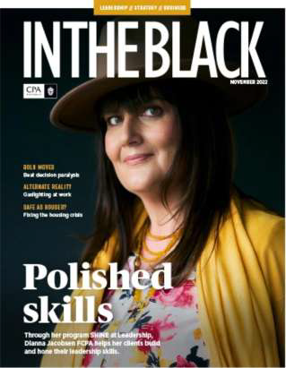 In The Black — CPA Australia feature