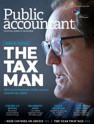 Public Accountant — IPA cover feature